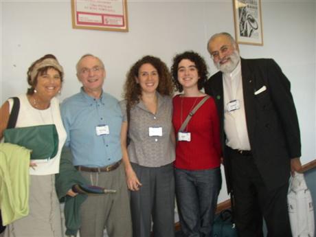 Limmud Rabbi David Meyer with the new Shoah Scroll